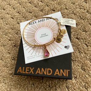 Alex and Ani Teardrop October Birthstone Bracelet